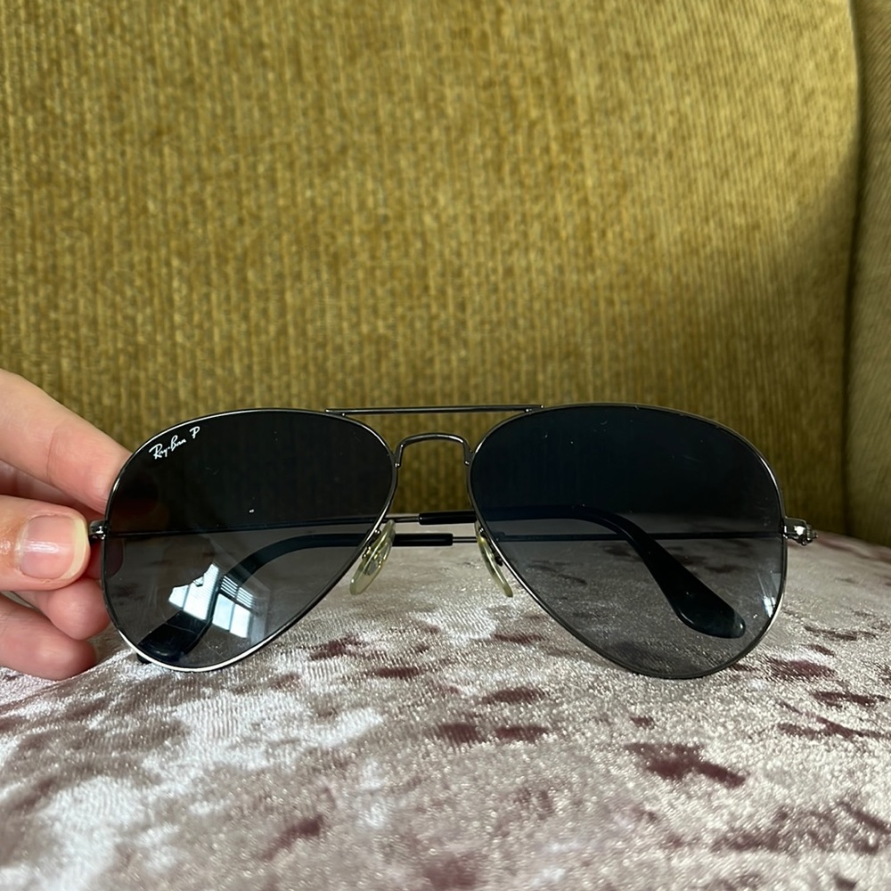Ray Ban Polarized Aviator Sunglasses